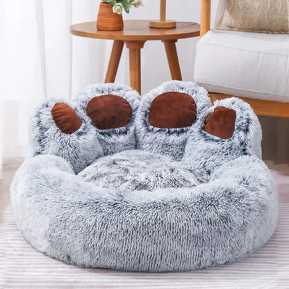 Coussin Chat Brun Café | Câlin d'ours™ brun café Arbre à Chat - Design