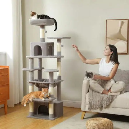 arbre-a-chat-complet-gris-palais-félin