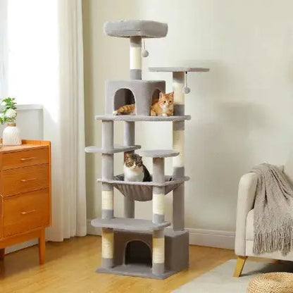 arbre-a-chat-confort-gris-palais-félin