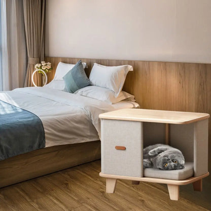 meuble-pour-chat-confort-refuge-chic